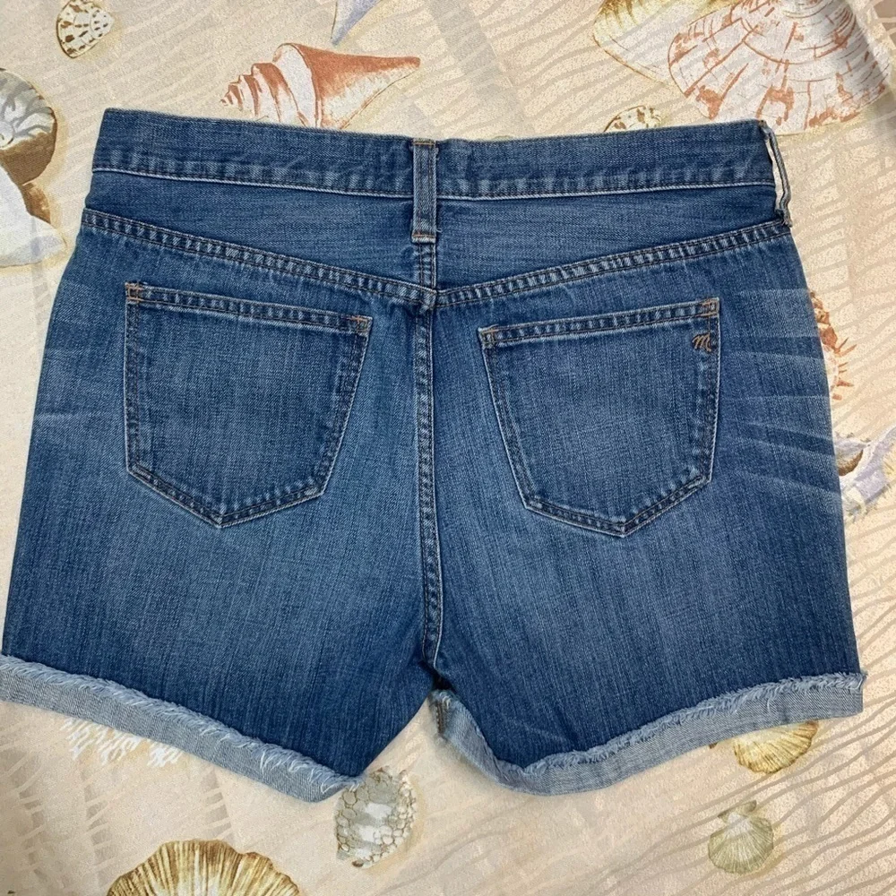 Madewell high rise denim shorts‎